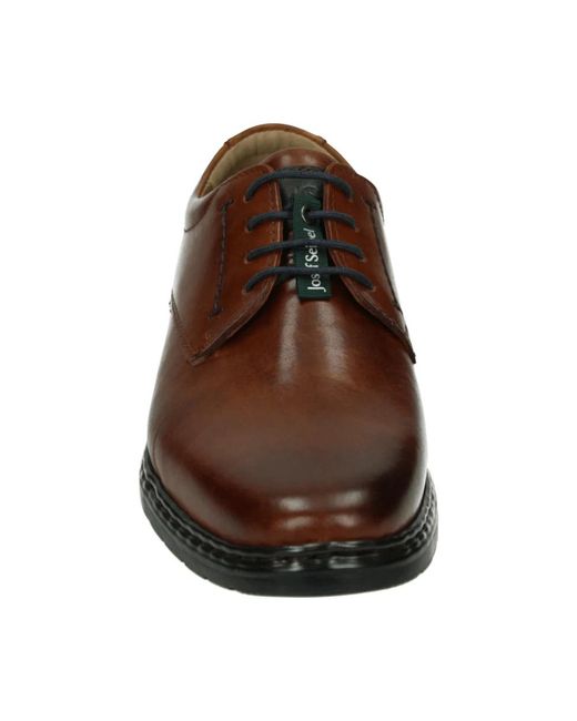 Josef Seibel Alastair 01 Business Schuhe Cognac Leder in Brown für Herren