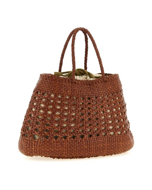 Dragon Diffusion Brown Bucket Bags