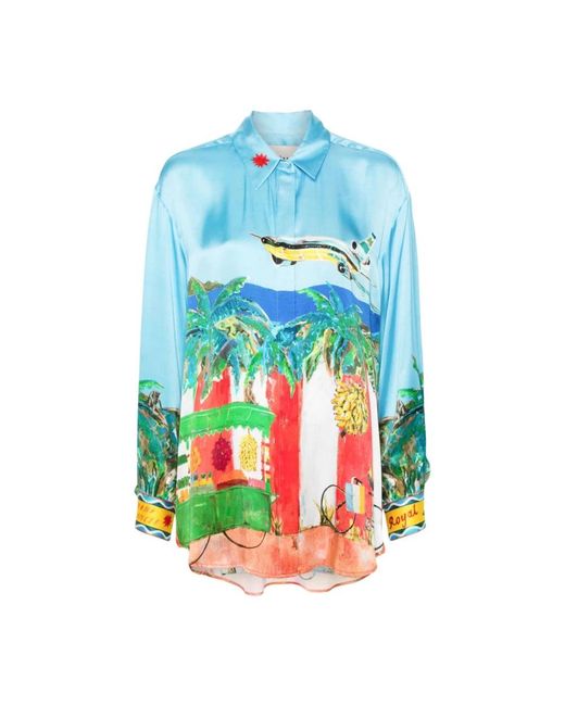 Shirts ALÉMAIS de color Blue