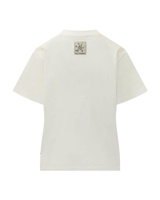 Des Phemmes T-Hemden in het White