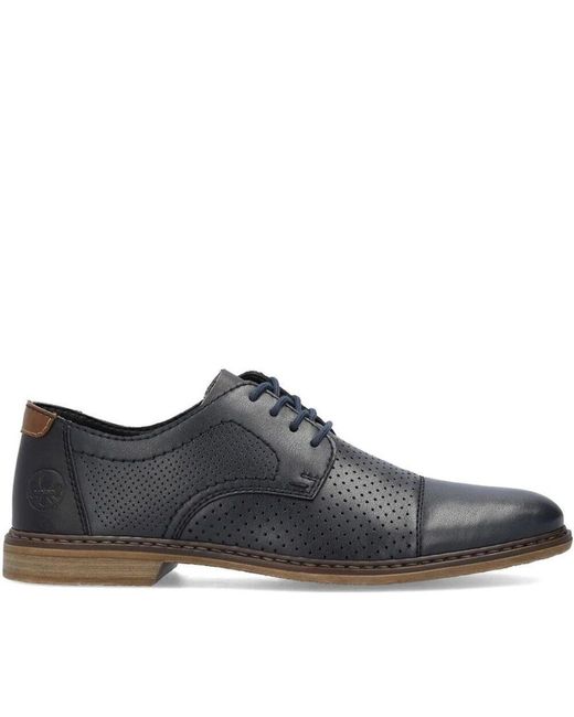 Rieker Klassische formelle business schuhe in Blue für Herren