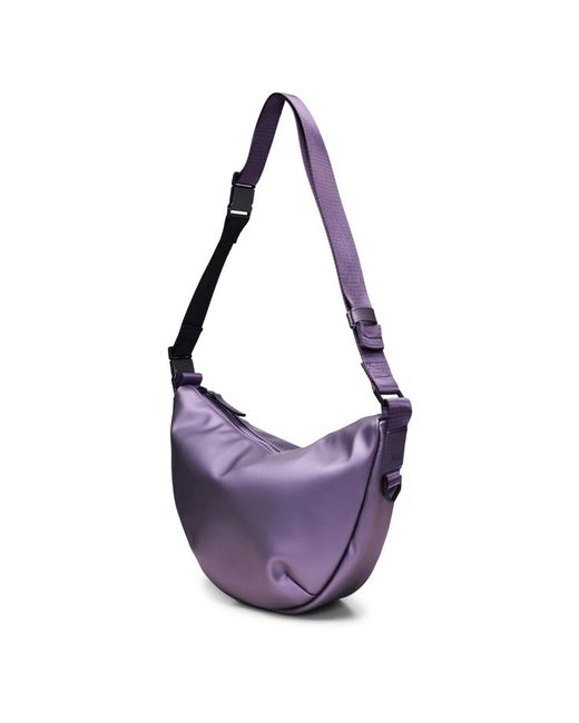 Rains Purple Shoulder Bags