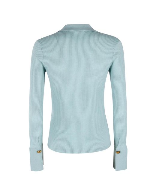 Isabelle Blanche Blue Polo Aus Fuchsgarn