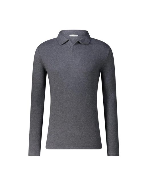 KIEFERMANN Polo Sweatshirt in het Blue voor heren