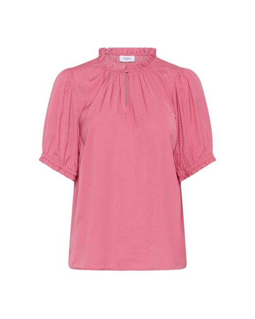 Blouses di Saint Tropez in Pink