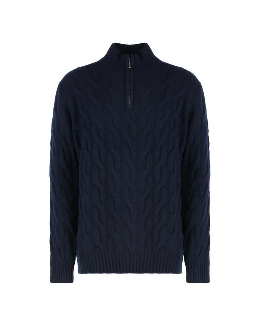 Turtlenecks Moorer pour homme en coloris Blue