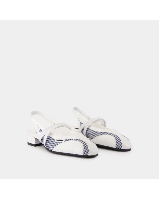 CAREL PARIS White Pumps