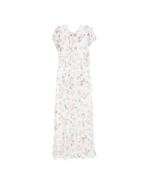 Ermanno Scervino Off Jurk in het White