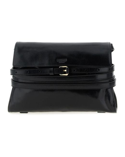 Moschino Black Clutches