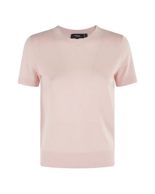 Camiseta Regal Mujer, Mujer, Talla Theory de color Pink