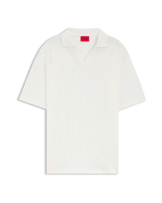 HUGO Dalibo Polo in het White voor heren