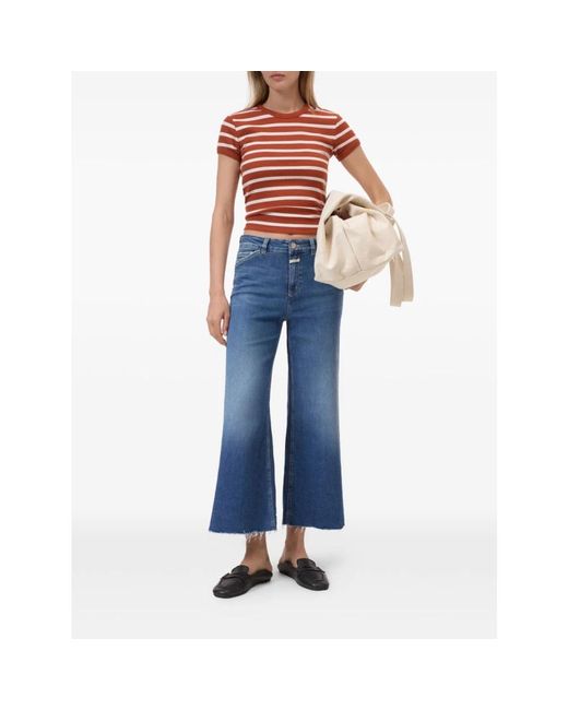 Closed Blue Wide Jeans