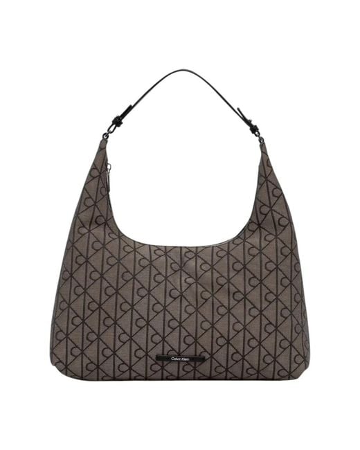Calvin Klein Gray Shoulder Bags
