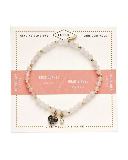 Bracelets Fossil en coloris Metallic