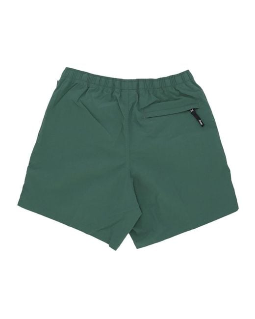 Obey Green Casual Shorts for men