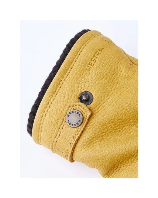 Hestra Gloves in het Yellow voor heren