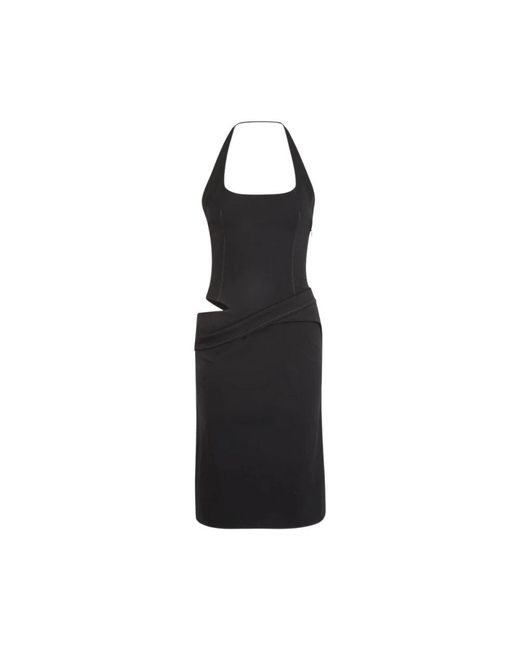Jacquemus Black Short Dresses