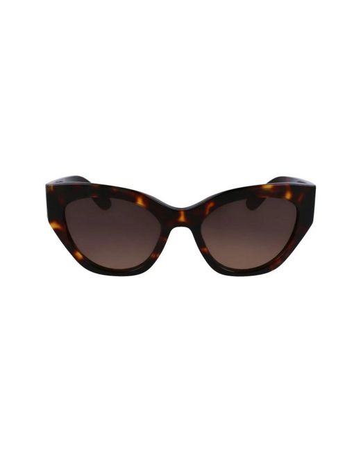 Ferragamo Brown Sunglasses