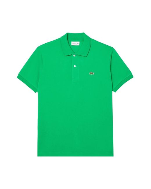 Lacoste Tops ,Groen ,Katoen Groene Polo Classic Fit Katoen in het Green voor heren