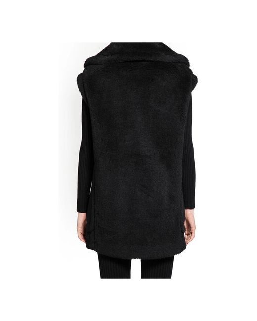 Max Mara Cappotto in het Black