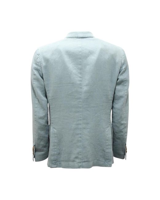 Santaniello Blue Blazers for men