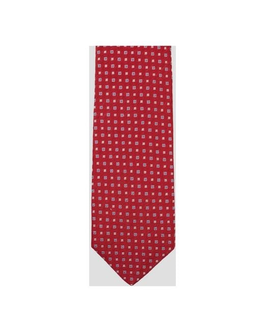 Luigi Borrelli Napoli Red Ties for men
