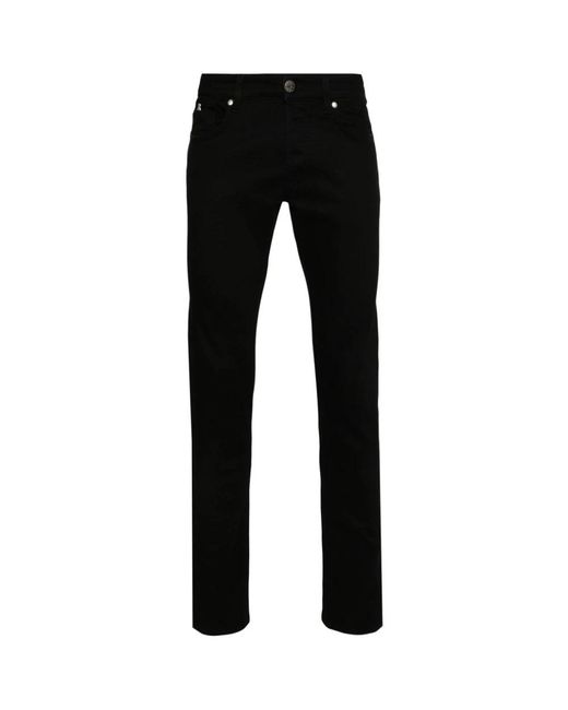 John Richmond Black Slim-Fit Jeans for men