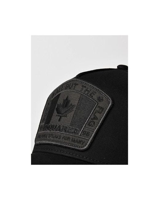 Caps di DSquared² in Black da Uomo