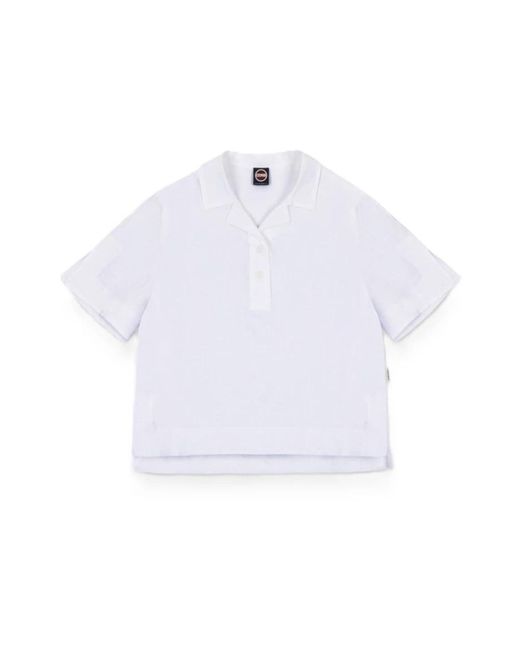 Colmar Polo Met Knopen in het White
