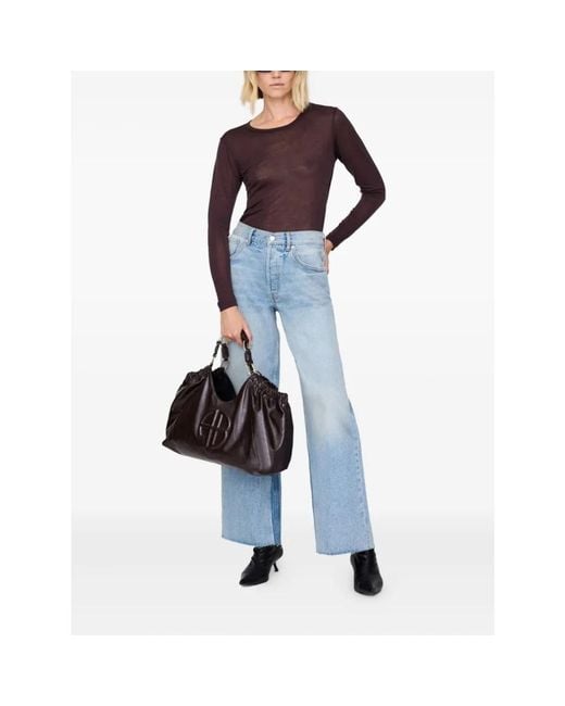 Anine Bing Black Handbags