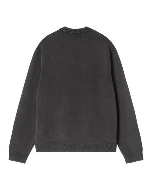 Carhartt Black Round-Neck Knitwear for men