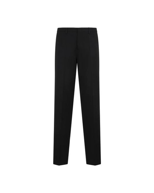 Lanvin Black Slim-Fit Trousers for men