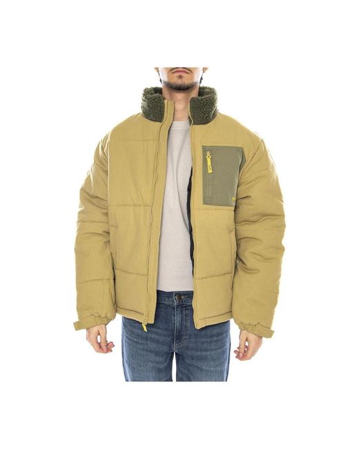 Huf Padded Jacket in het Metallic voor heren