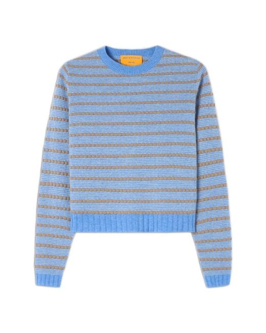 Guest In Residence Blue Cashmere Knitwear