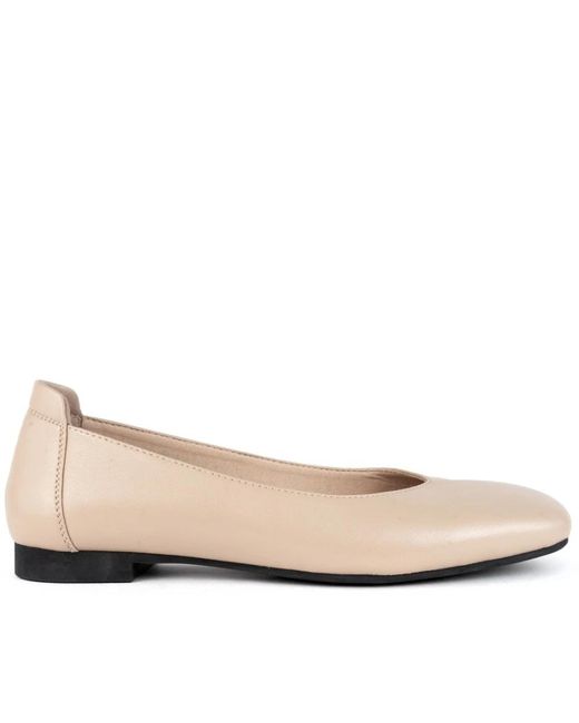 Santino Milano Natural Ballerina Shoes