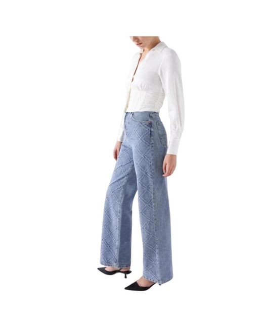 Salsa Jeans Blue Shirts