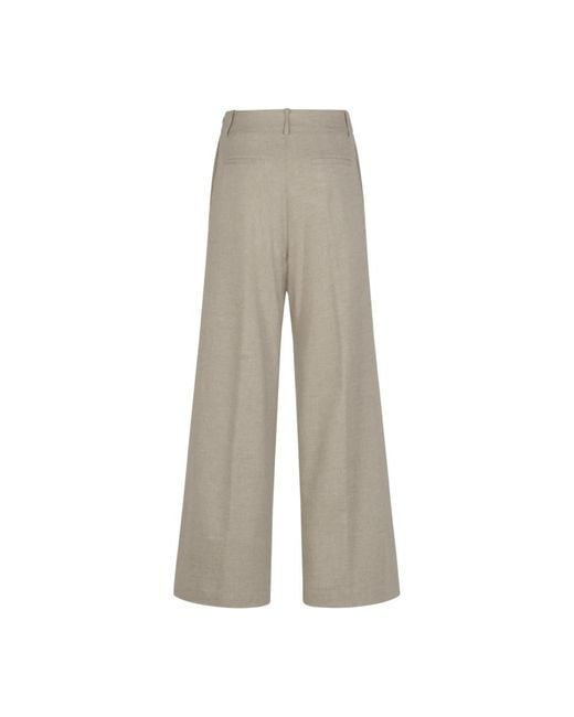 Wide Trousers Herno en coloris Gray