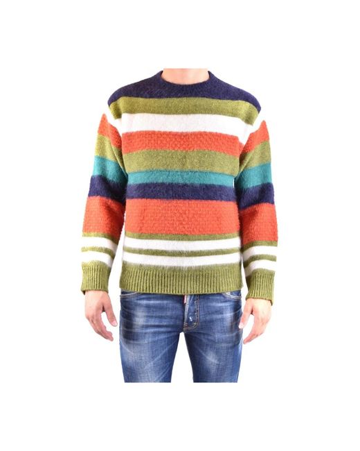 DSquared² Gestreept Gebreid in het Multicolor voor heren