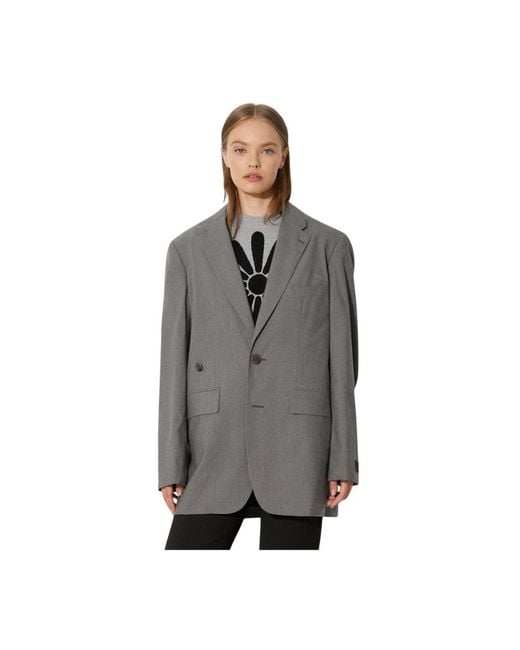 KENZO Oversize Blazer in het Gray