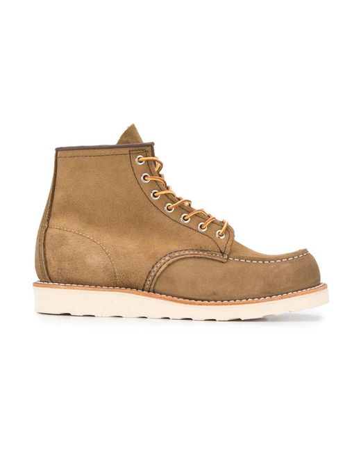 Red Wing Lace-Up Boots in het Natural voor heren