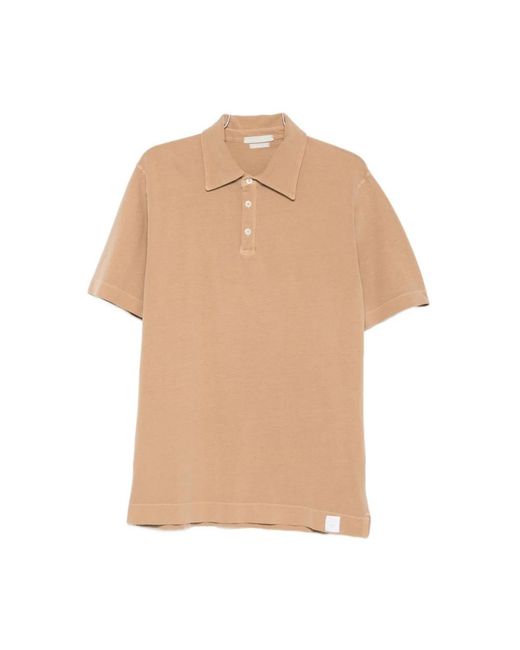 Daniele Fiesoli Natural Polo Shirts for men