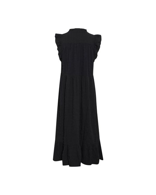 Part Two Black Midi Dresses