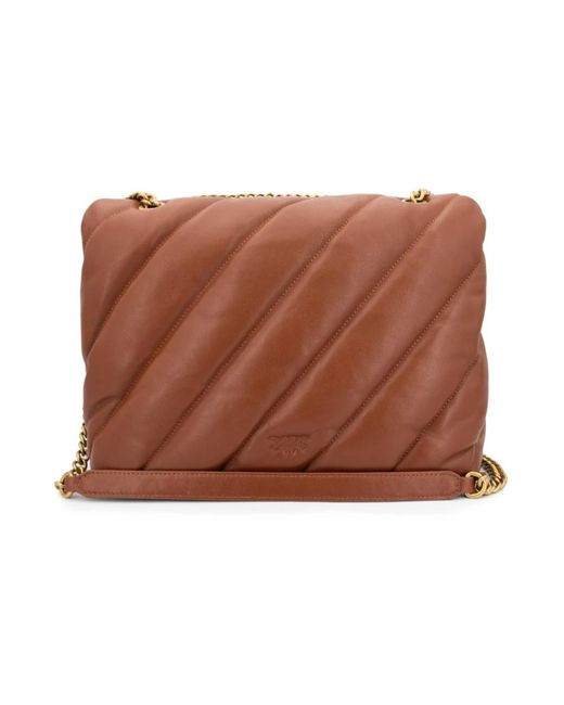 Shoulder Bags di Pinko in Brown