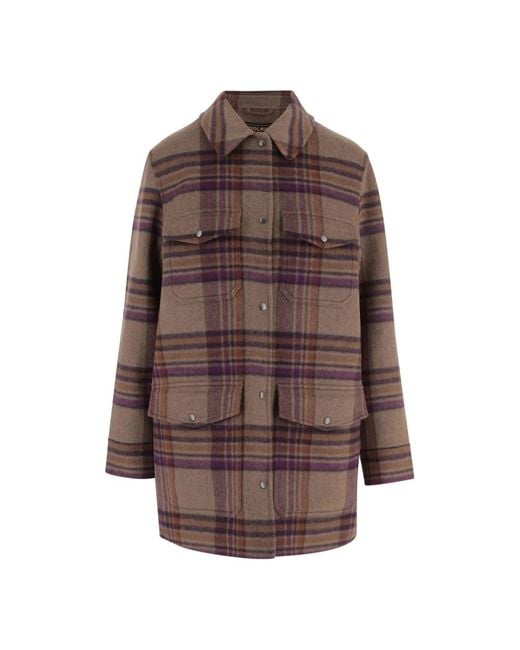 Light Jackets Woolrich de color Brown