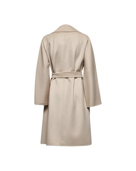 Belted Coats Weekend by Maxmara de color Natural
