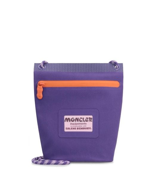 Moncler Purple Cross Body Messenger for men