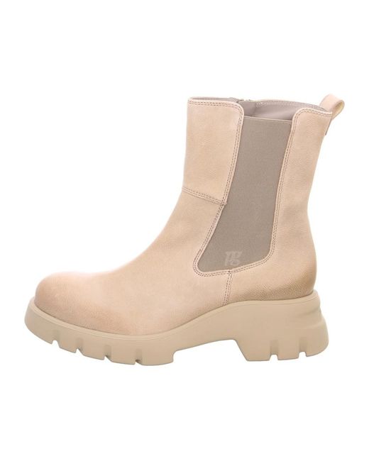 Paul Green Natural Chelsea Boots