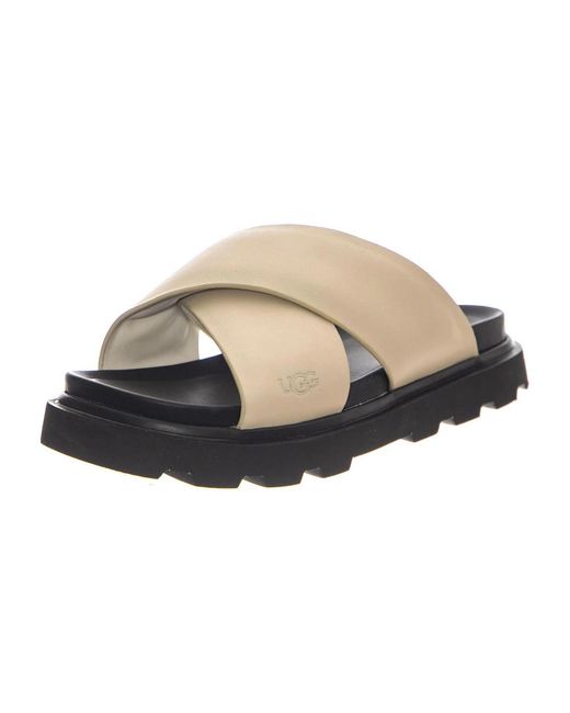 Ugg Sliders in het Natural