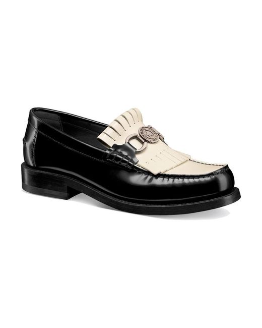Dior Black Loafers