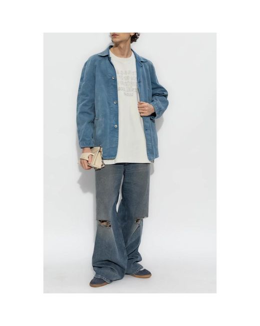 Maison Margiela Light Jackets in het Blue voor heren
